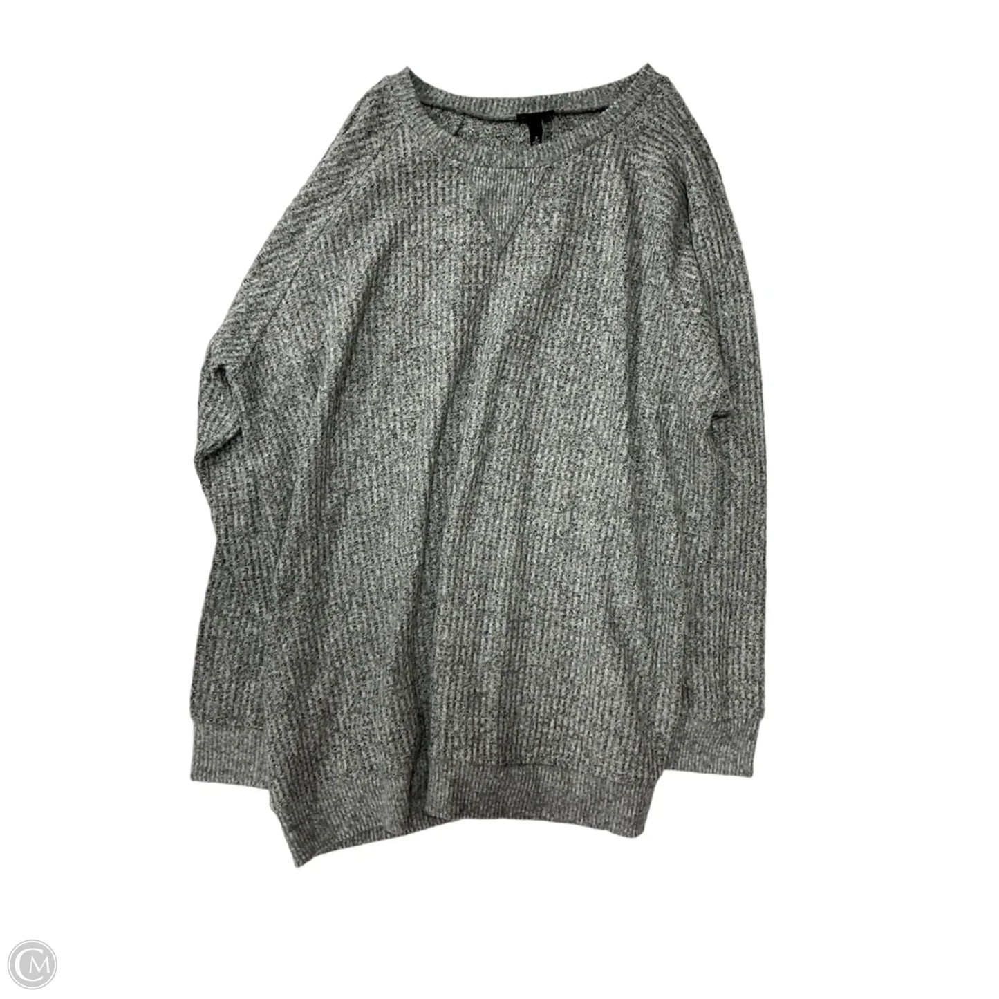 Top Long Sleeve By Torrid In Grey, Size: 3x