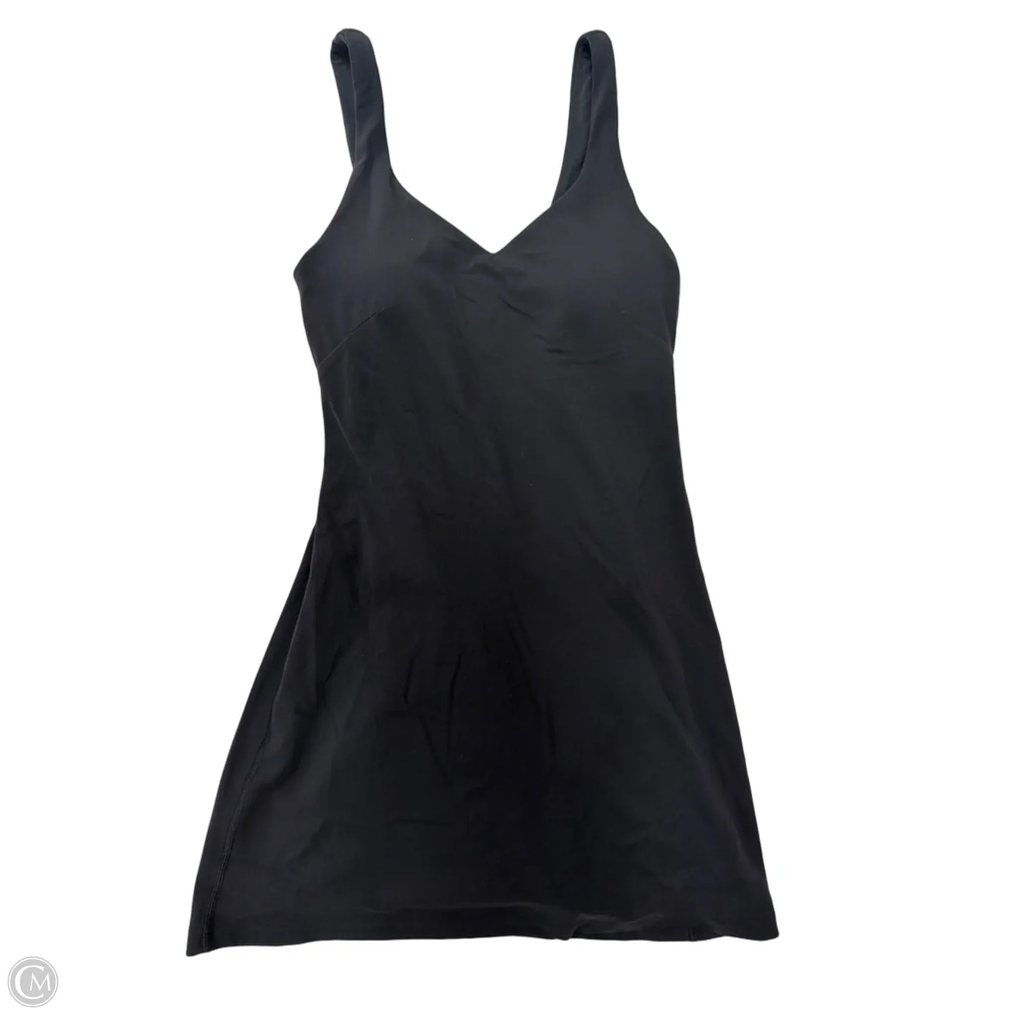 Athletic Dress By Lululemon In Black, Size: S