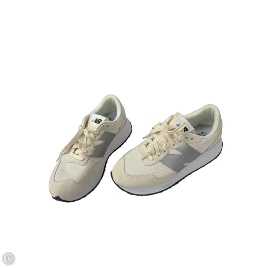 Shoes Athletic By New Balance In Cream, Size: 9.5