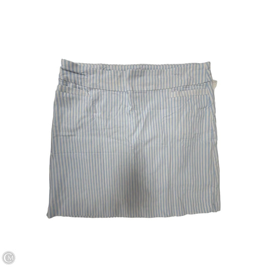 Skort By Kim Rogers In Striped Pattern, Size: Xl