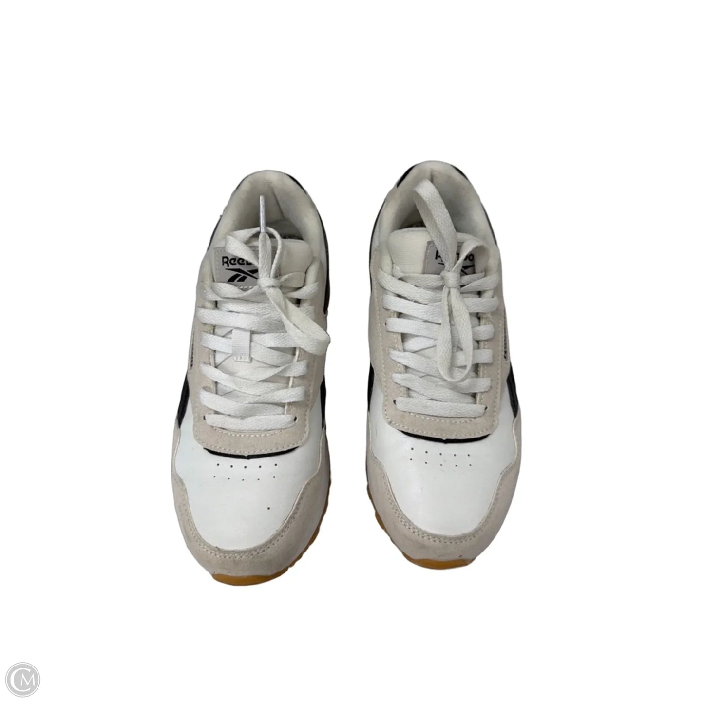 Shoes Sneakers By Reebok In Tan & White, Size: 8