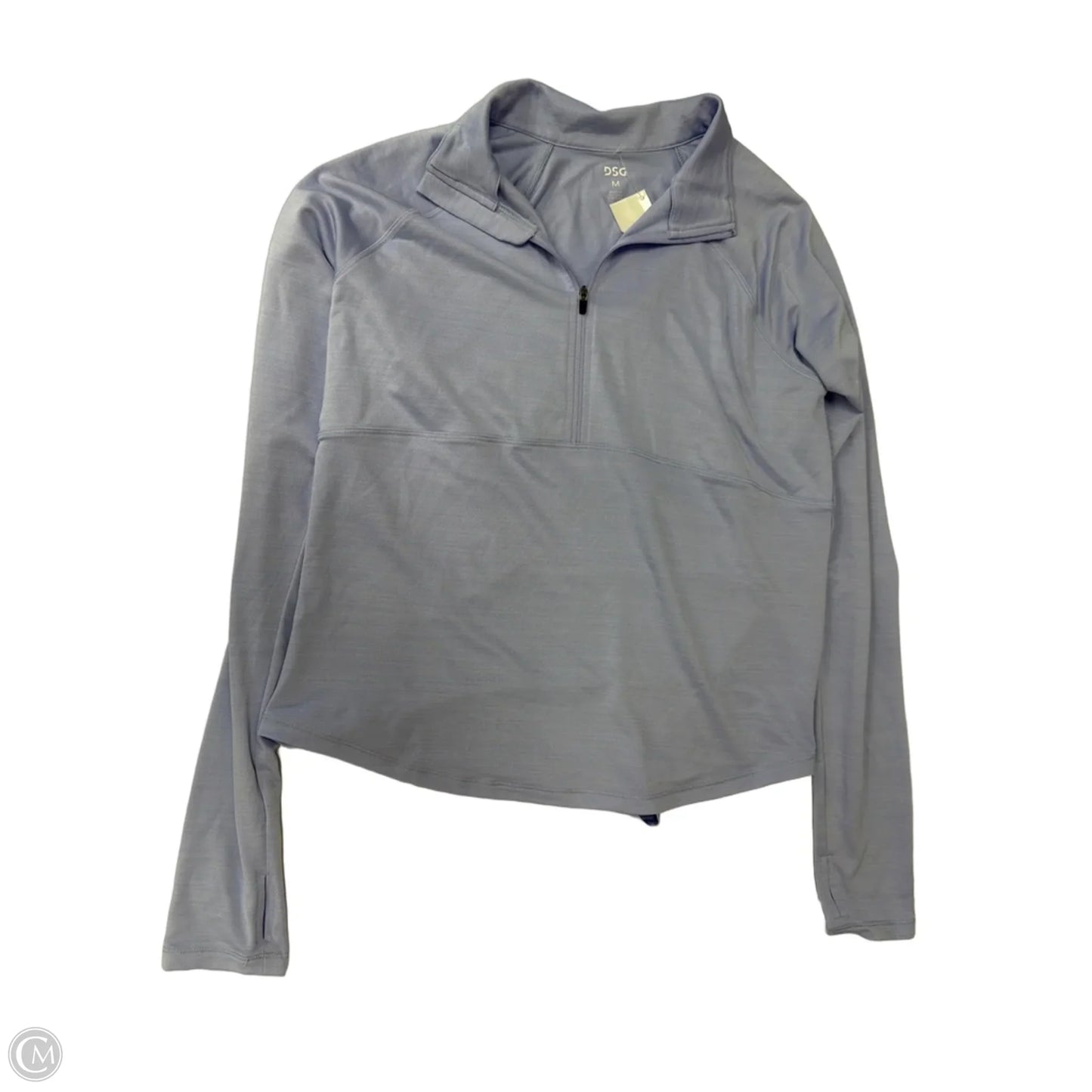 Athletic Sweatshirt Collar By Dsg Outerwear In Purple, Size: M