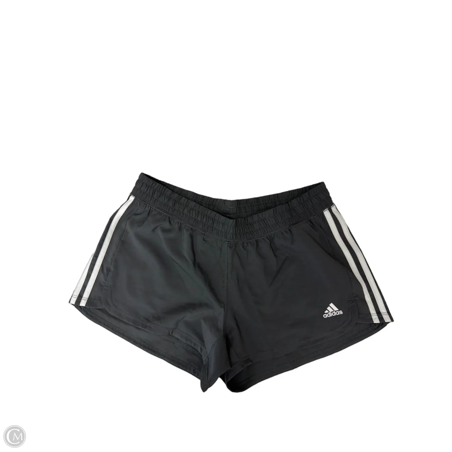Athletic Shorts By Adidas In Grey, Size: M