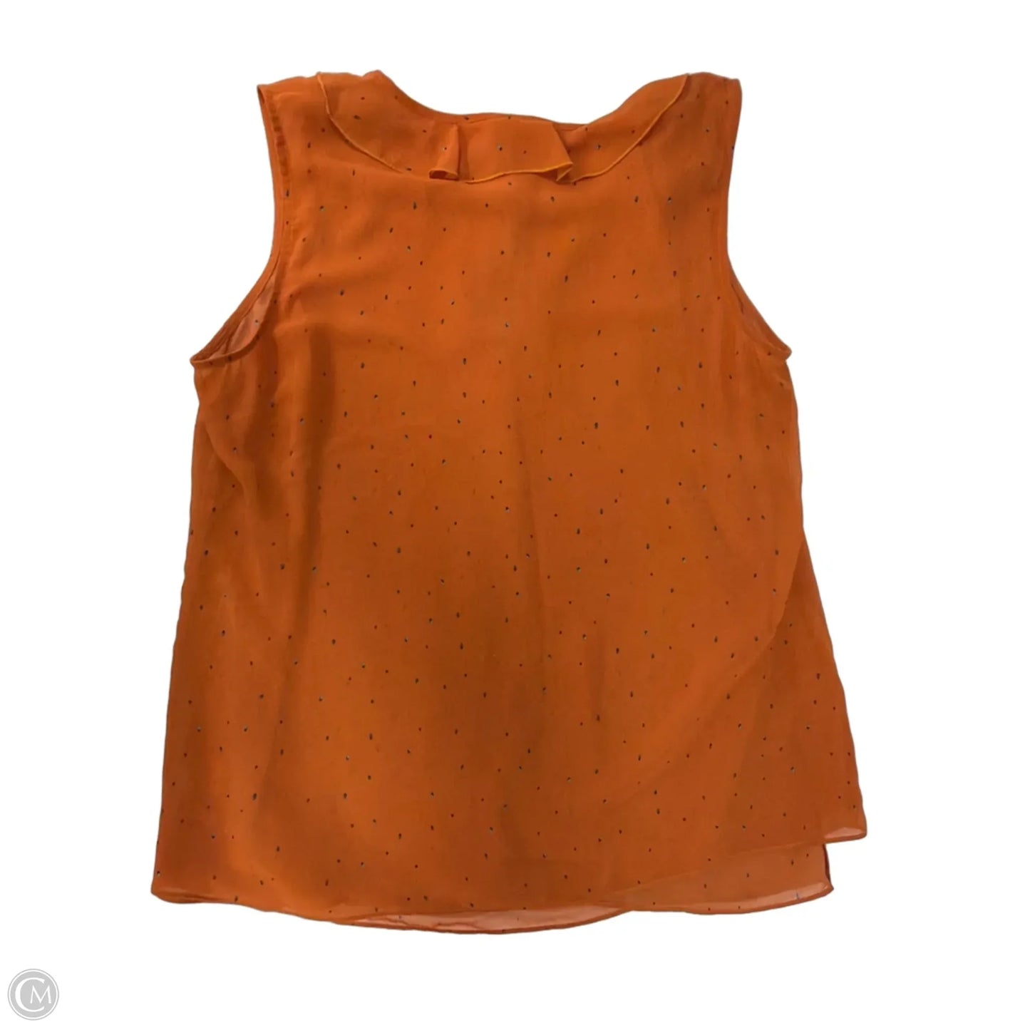 Top Sleeveless By Cabi In Orange, Size: L