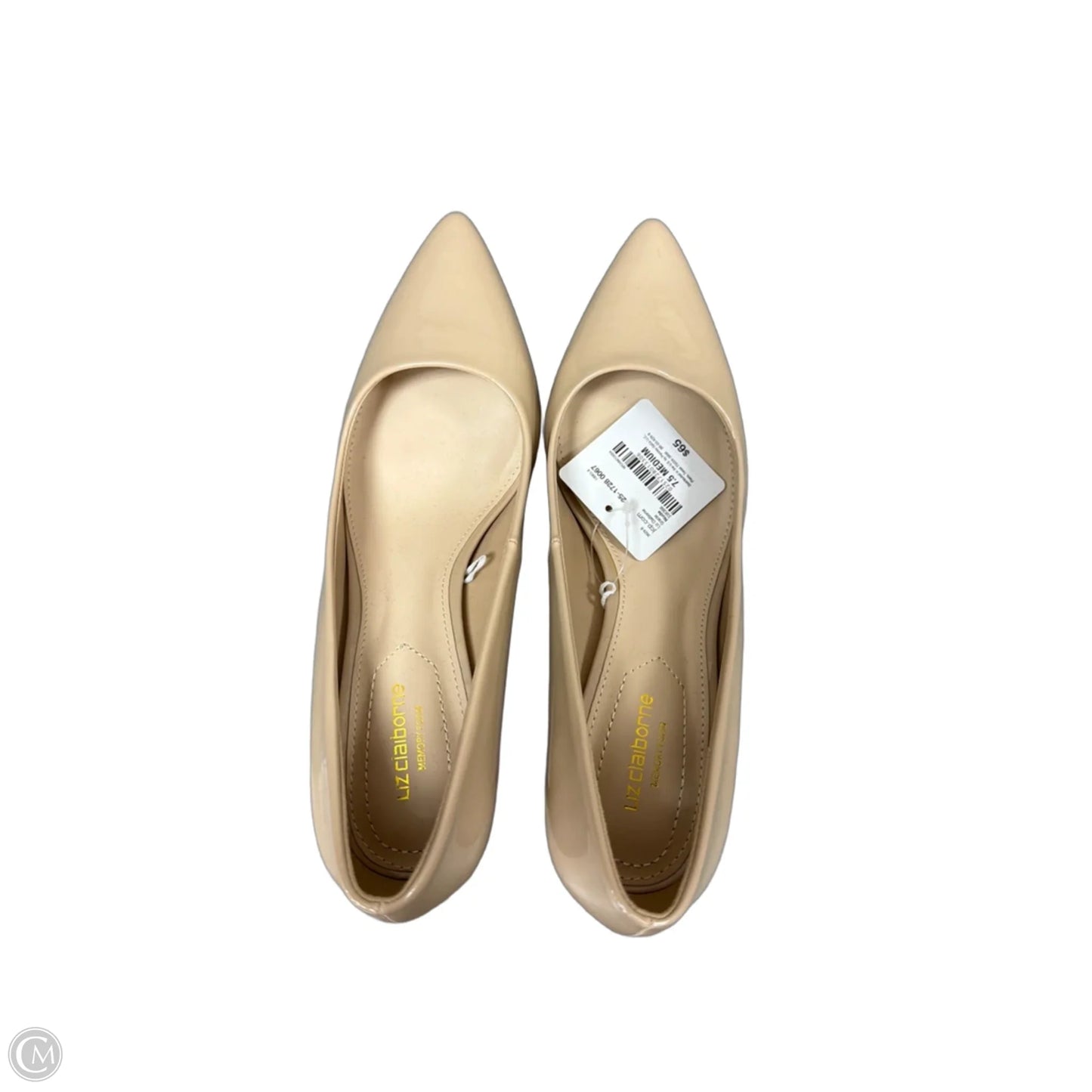 Shoes Heels Kitten By Liz Claiborne In Tan, Size: 7.5