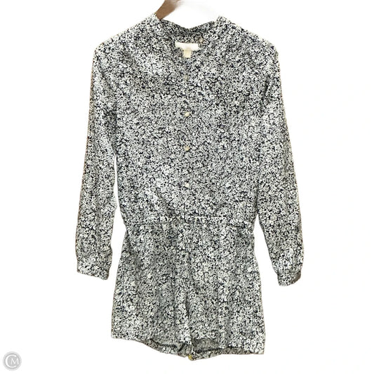 Romper By Michael By Michael Kors In Floral Print, Size: S