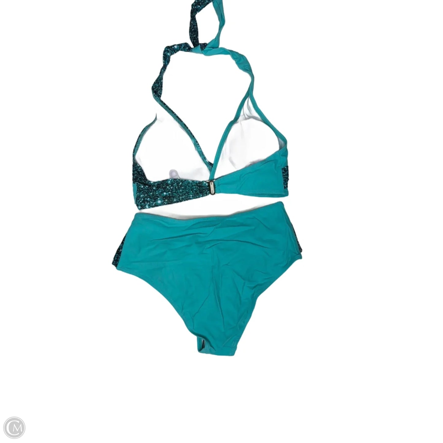 Swimsuit 2pc By Shein In Blue, Size: S