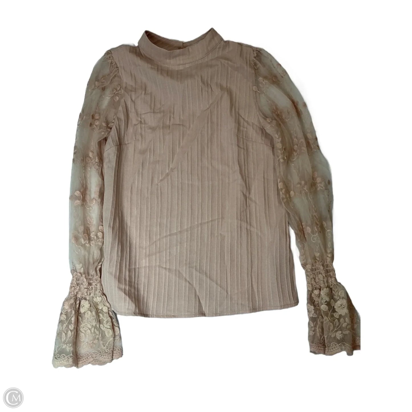 Top Long Sleeve By Clothes Mentor In Pink, Size: S