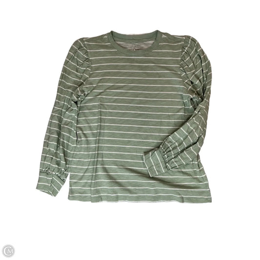 Top Long Sleeve By Maurices In Striped Pattern, Size: S