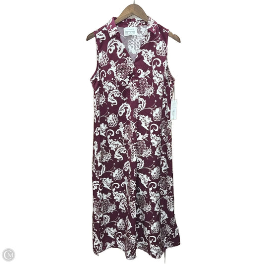 Dress Party Long By Liz Claiborne In Paisley Print, Size: M