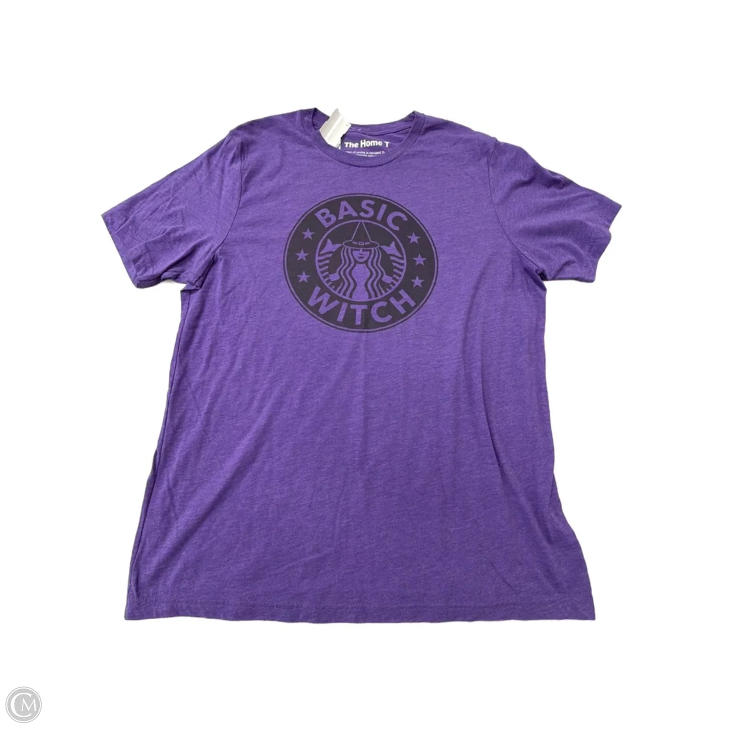 Top Short Sleeve By The Home T In Purple, Size: Xl