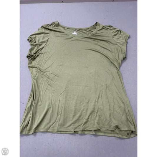Top Short Sleeve By Dressbarn In Green, Size: 3x