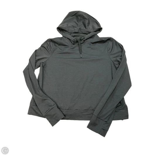Athletic Top Long Sleeve Hoodie By All In Motion In Black, Size: L
