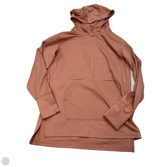Athletic Top Long Sleeve Hoodie By Rbx In Pink, Size: S