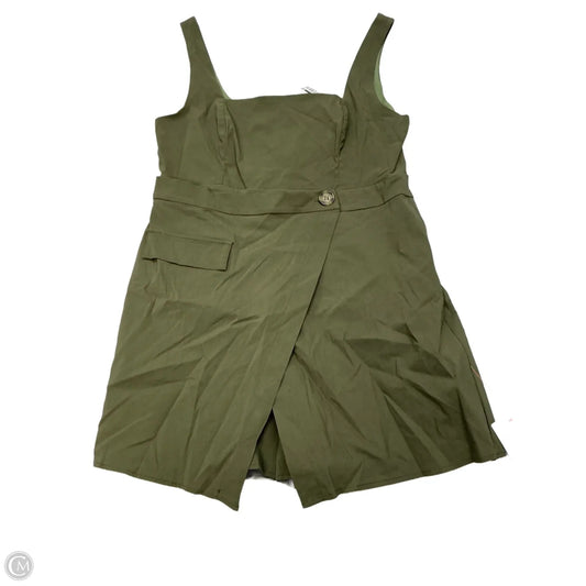 Dress Casual Short By Asos In Green, Size: L