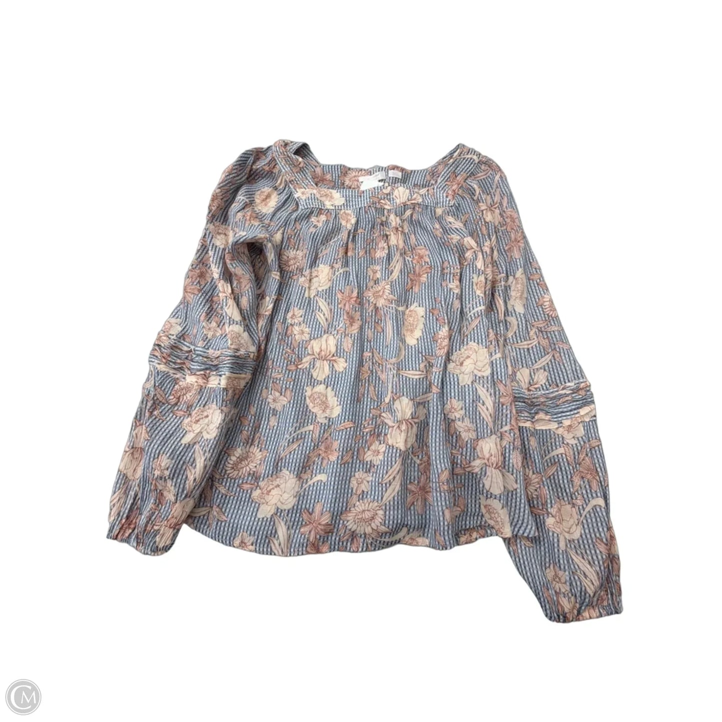 Top Long Sleeve By Lc Lauren Conrad In Floral Print, Size: Xl