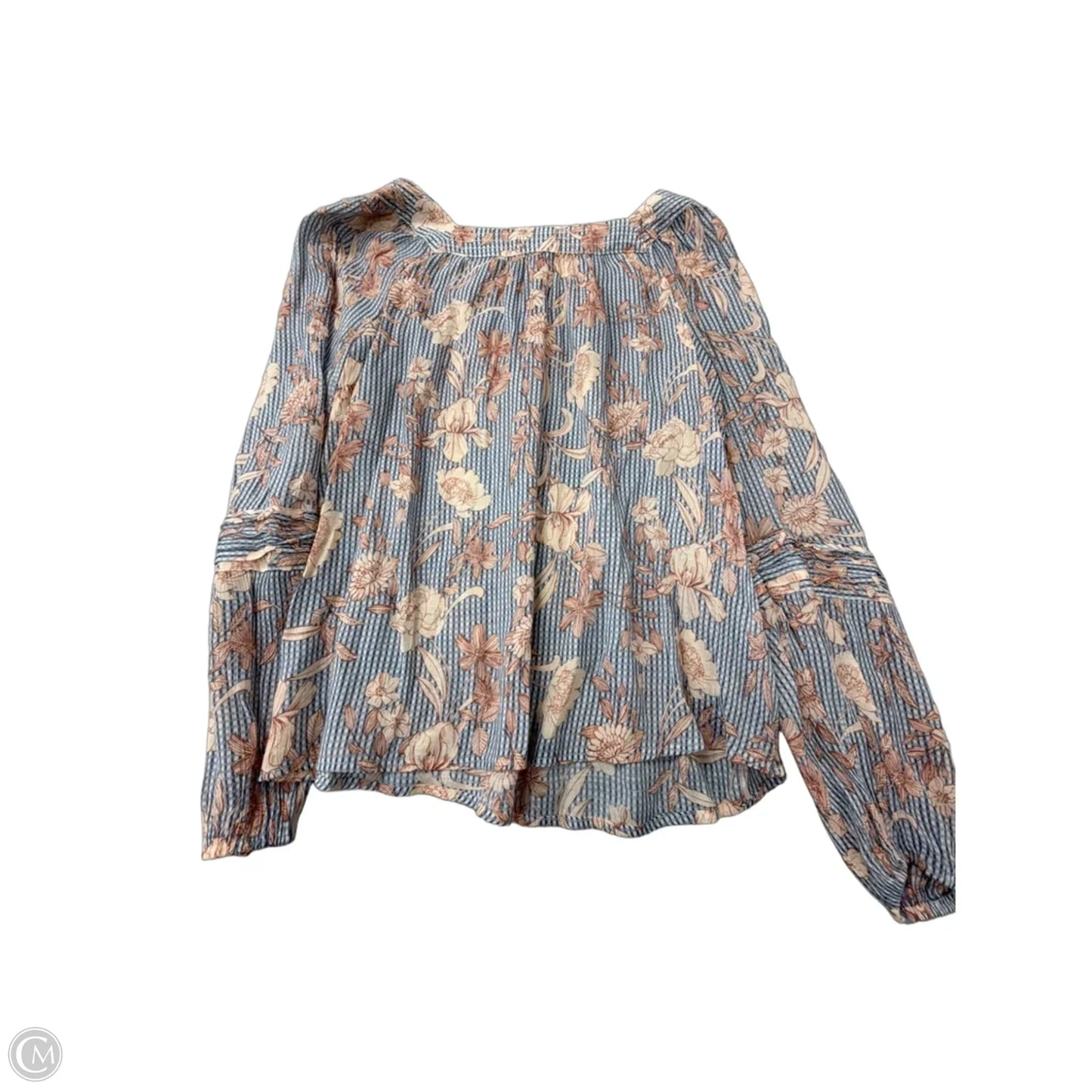Top Long Sleeve By Lc Lauren Conrad In Floral Print, Size: Xl