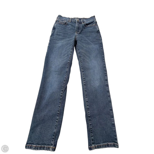 Jeans Straight By Ana In Blue Denim, Size: 2