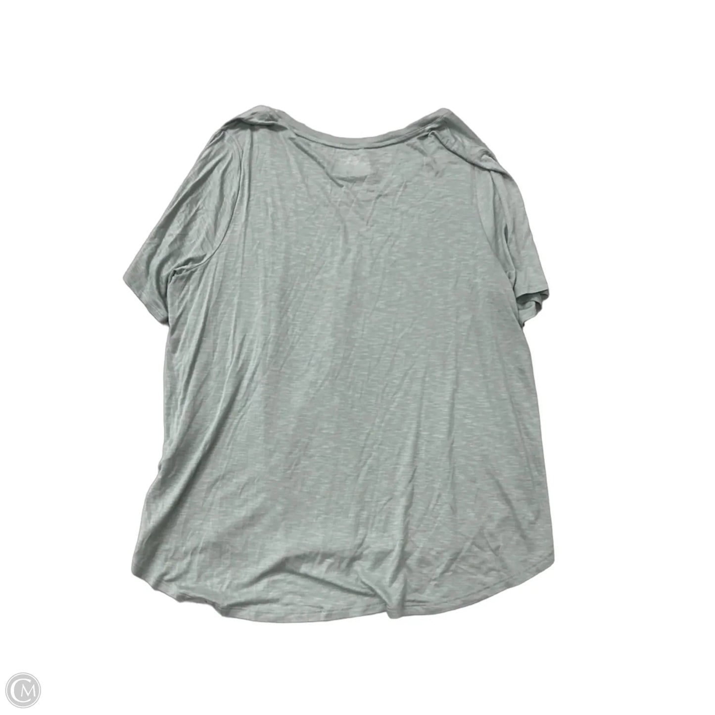 Top Short Sleeve Basic By Maurices In Blue, Size: 2x