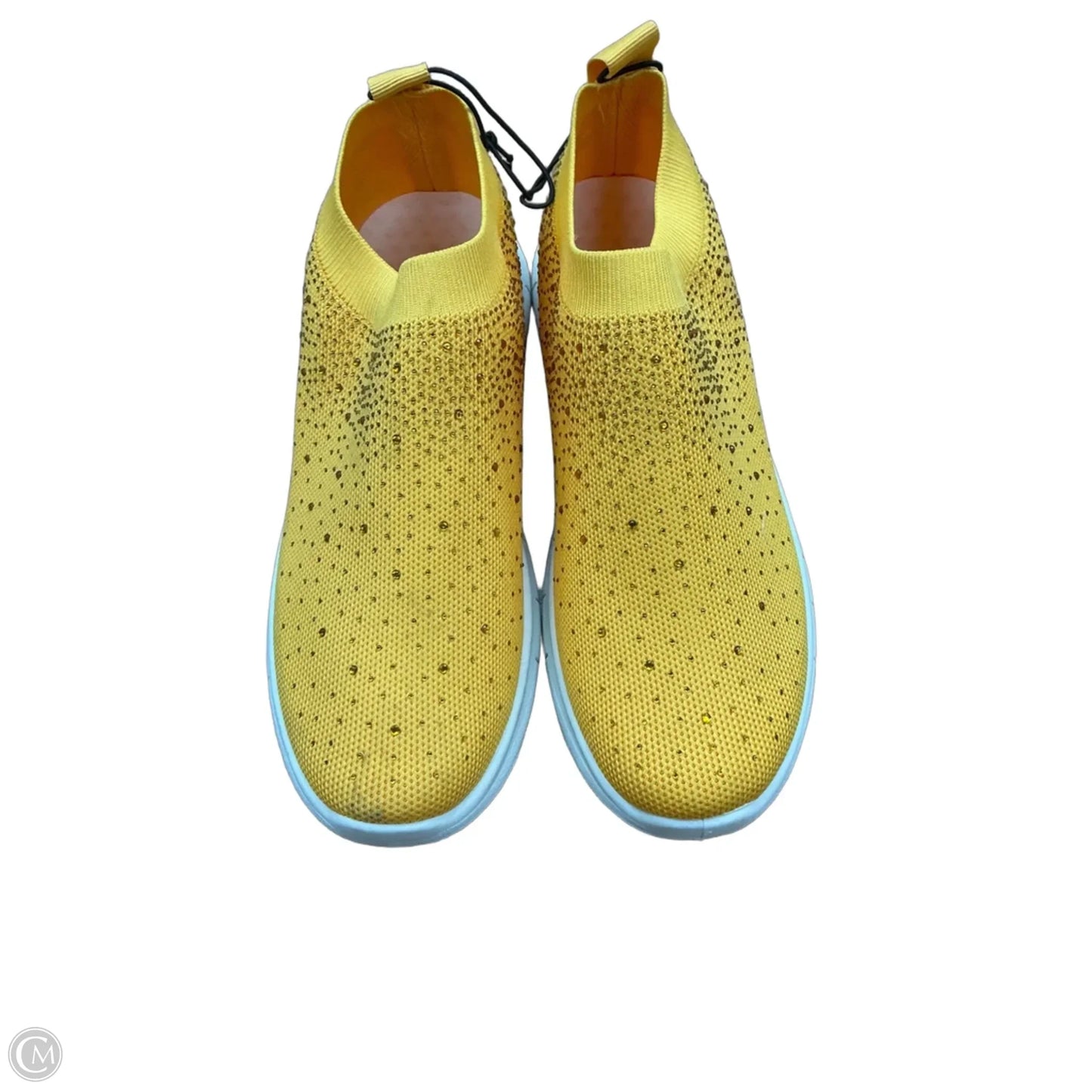 Shoes Sneakers By Clothes Mentor In Yellow, Size: 11