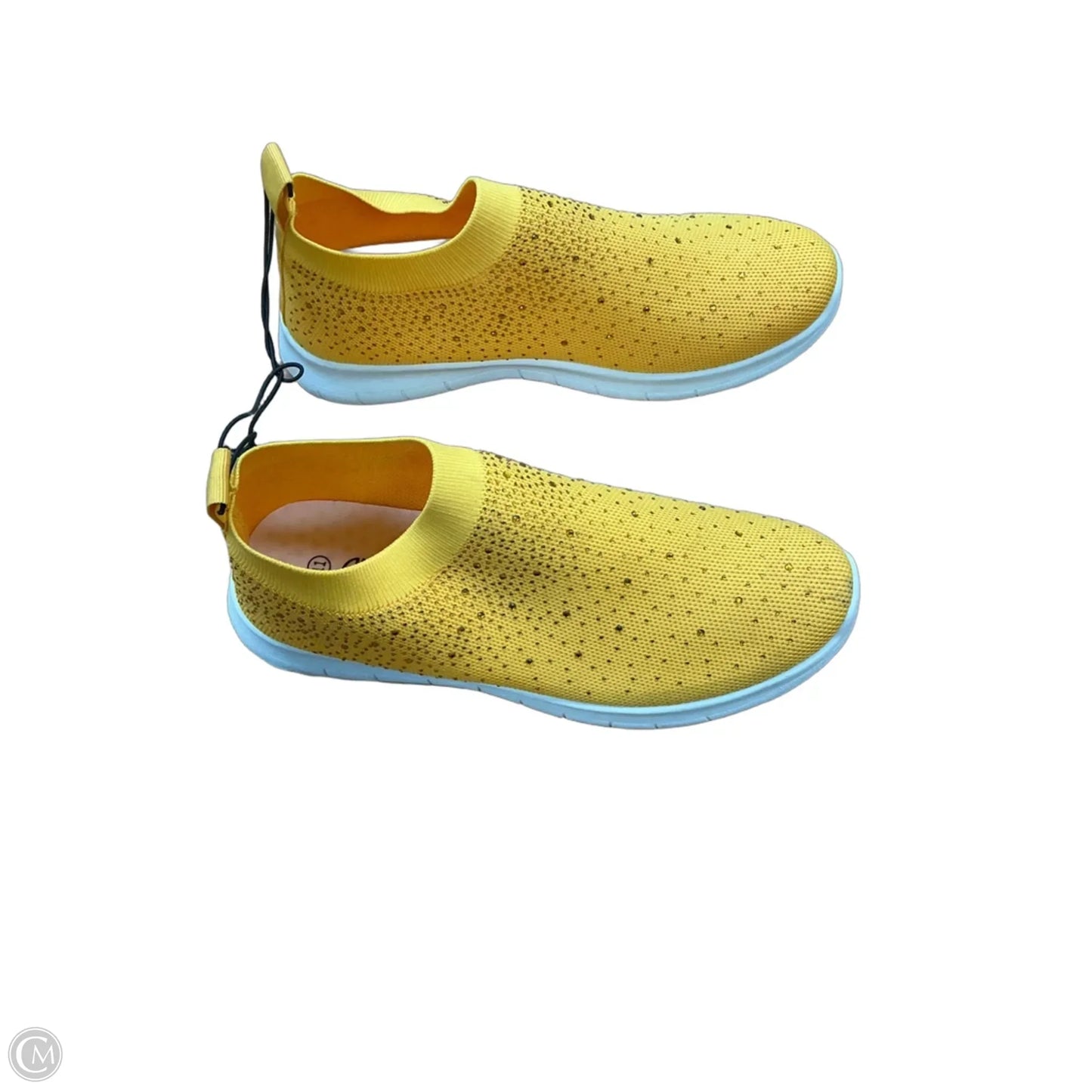 Shoes Sneakers By Clothes Mentor In Yellow, Size: 11