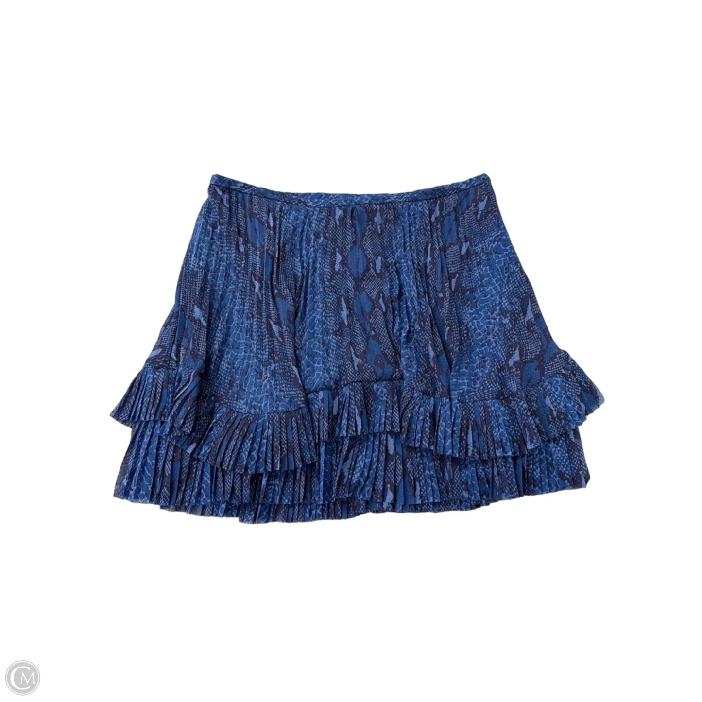 Skirt Maxi By Banana Republic In Blue, Size: S