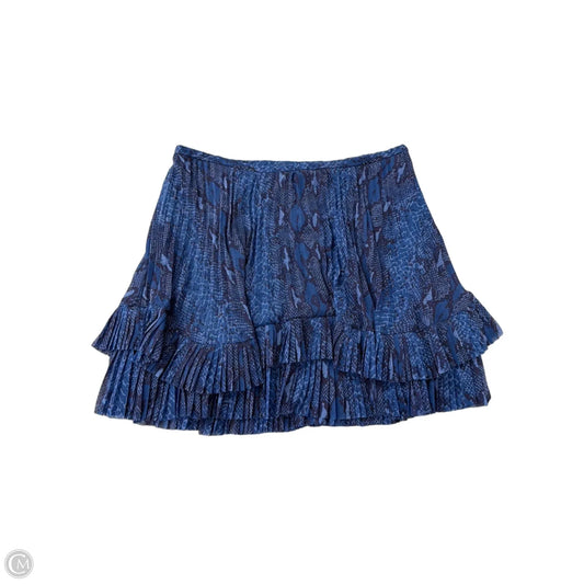 Skirt Maxi By Banana Republic In Blue, Size: S