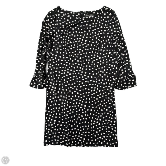 Dress Casual Midi By Jessica Howard In Polkadot Pattern, Size: L
