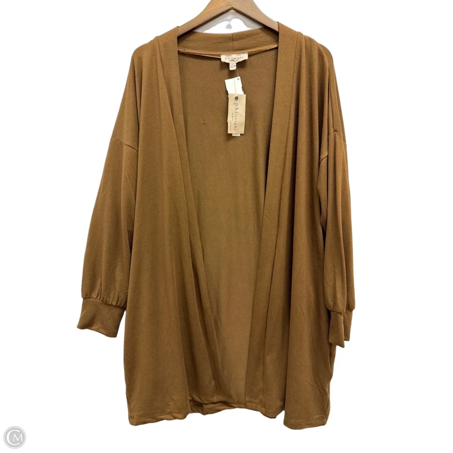 Cardigan By Philosophy In Brown, Size: 2x