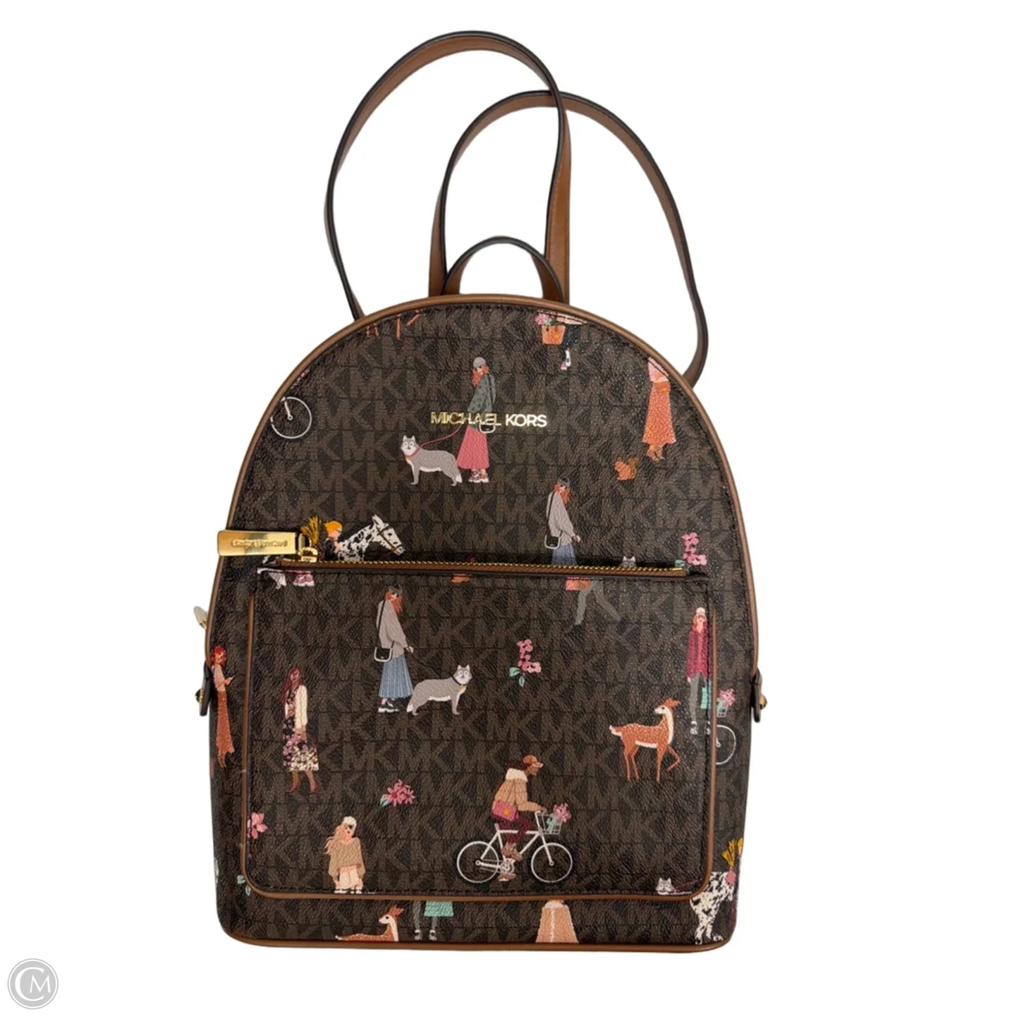 Backpack Designer By Michael Kors, Size: Medium