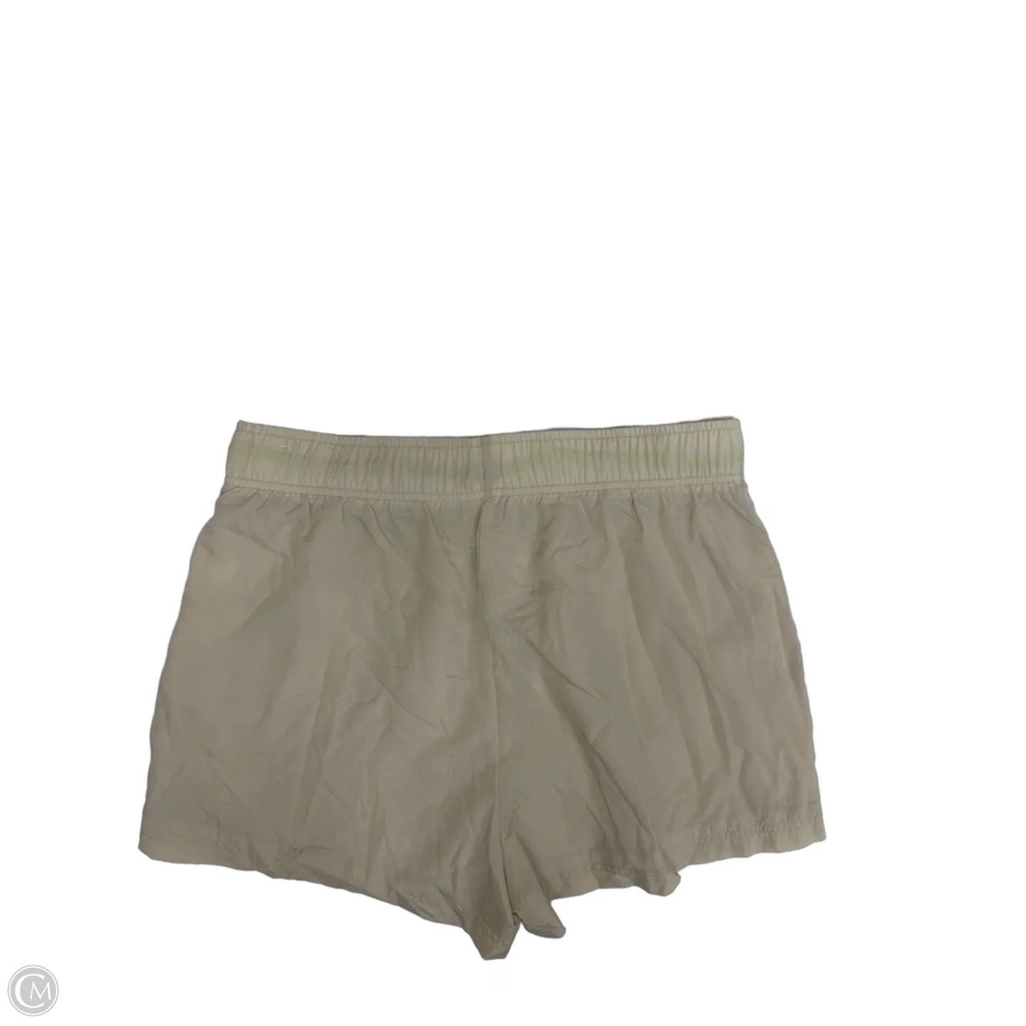Athletic Shorts By Nike In Cream, Size: L