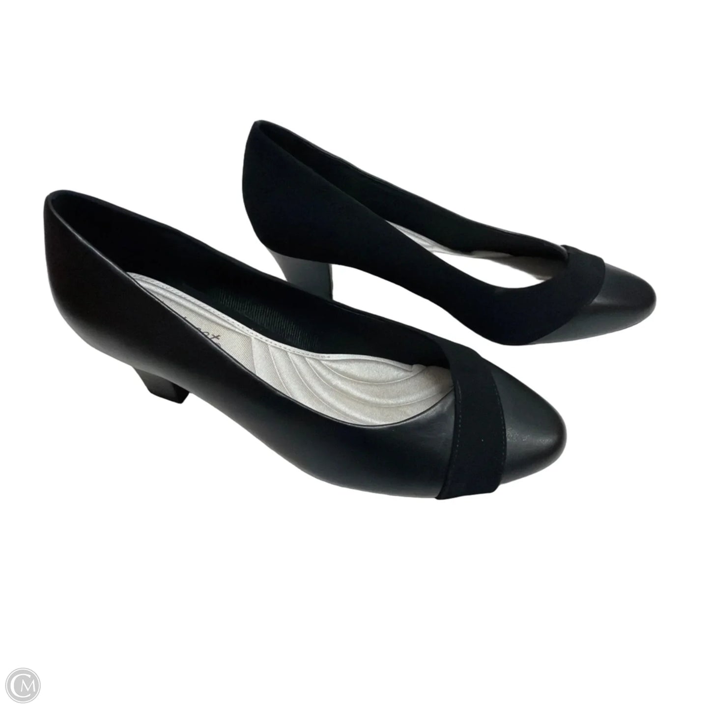 Shoes Heels Kitten By Easy Street In Black, Size: 8.5