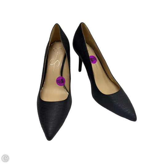 Shoes Heels Stiletto By Jessica Simpson In Black, Size: 8.5