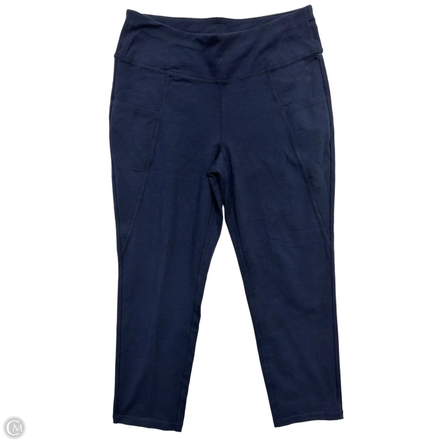 Pants Leggings By Susan Graver In Navy, Size: 8p