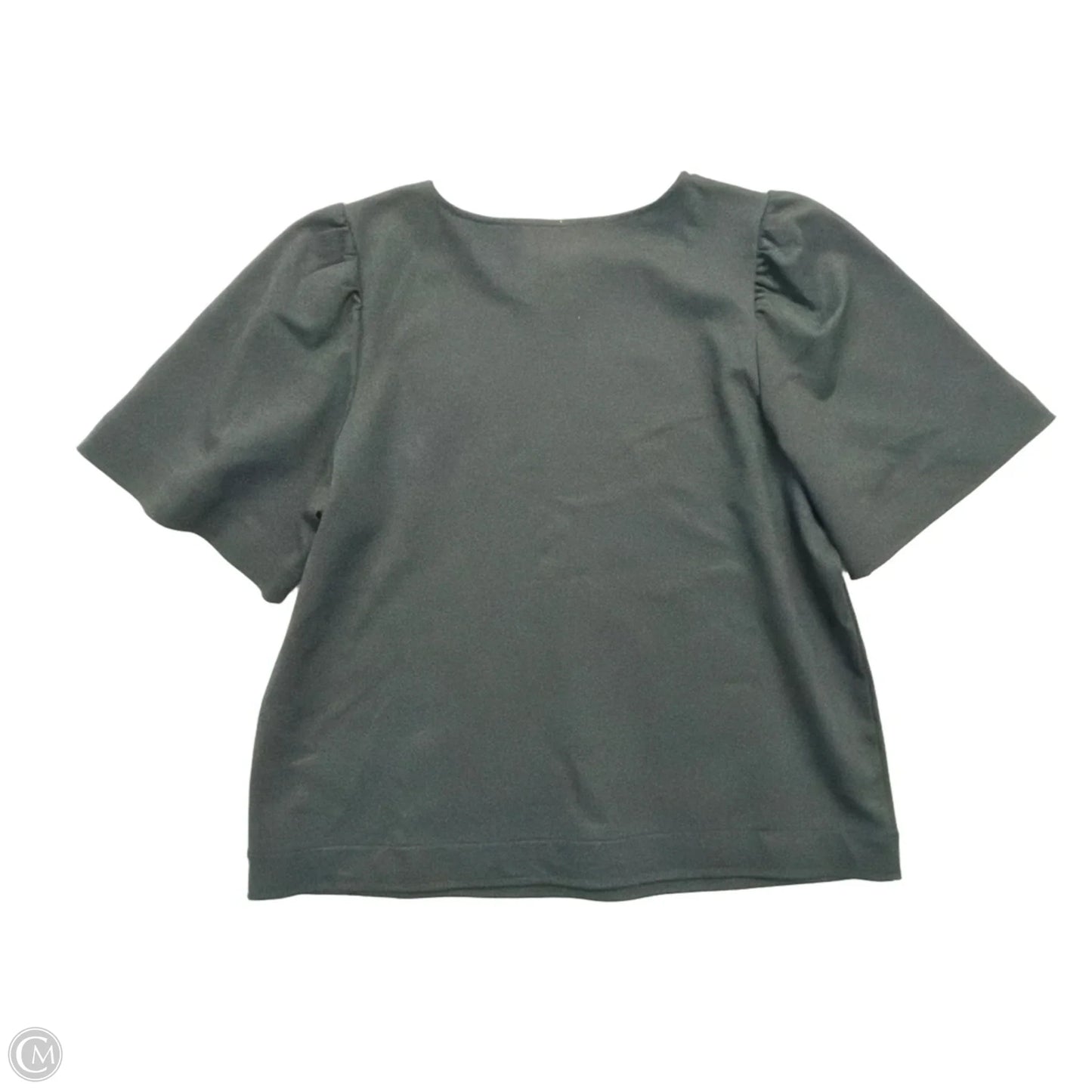 Top Short Sleeve By Nine West In Black, Size: L