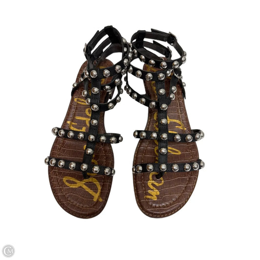 Sandals Flats By Sam Edelman In Black, Size: 9