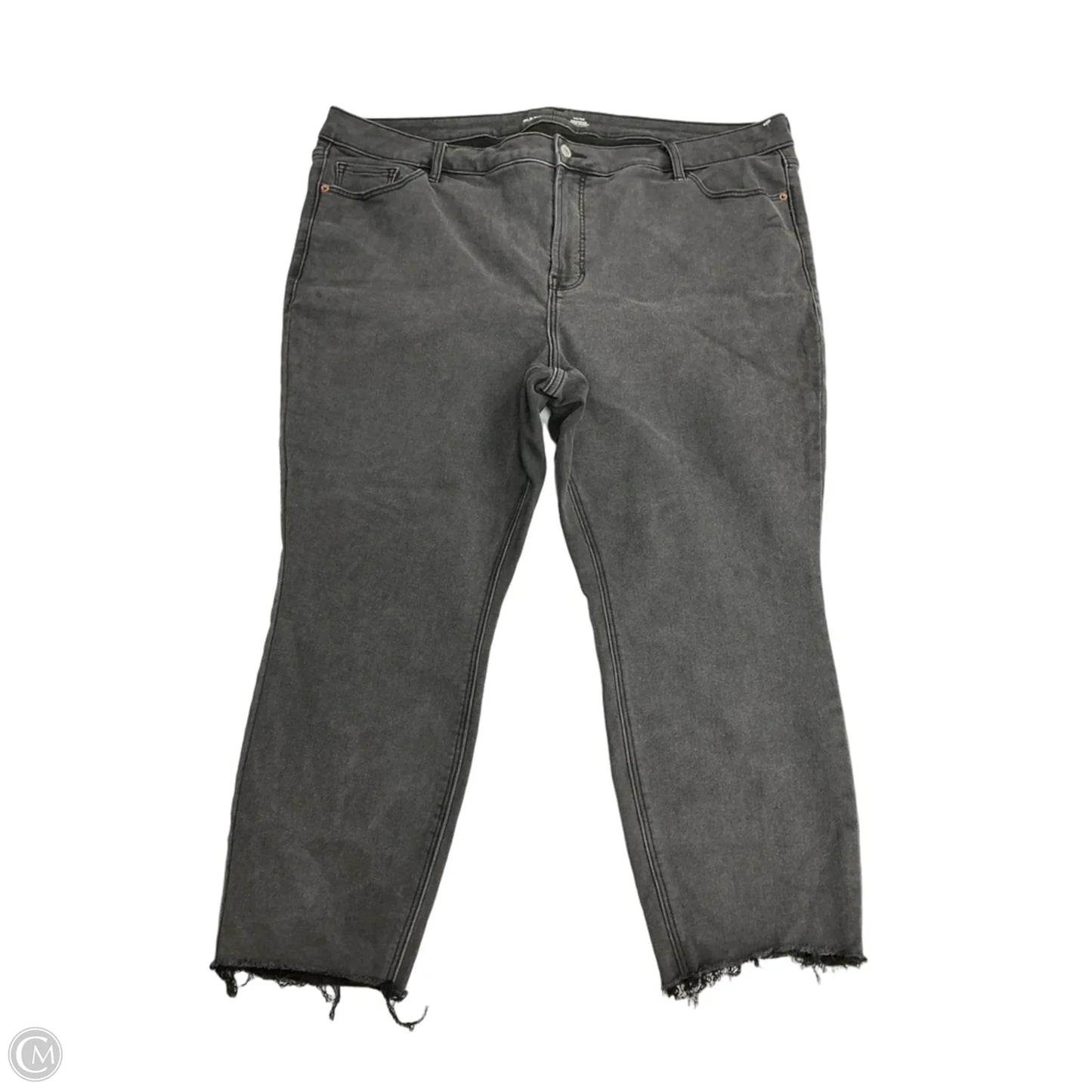 Jeans Cropped By Old Navy In Grey Denim, Size: 24