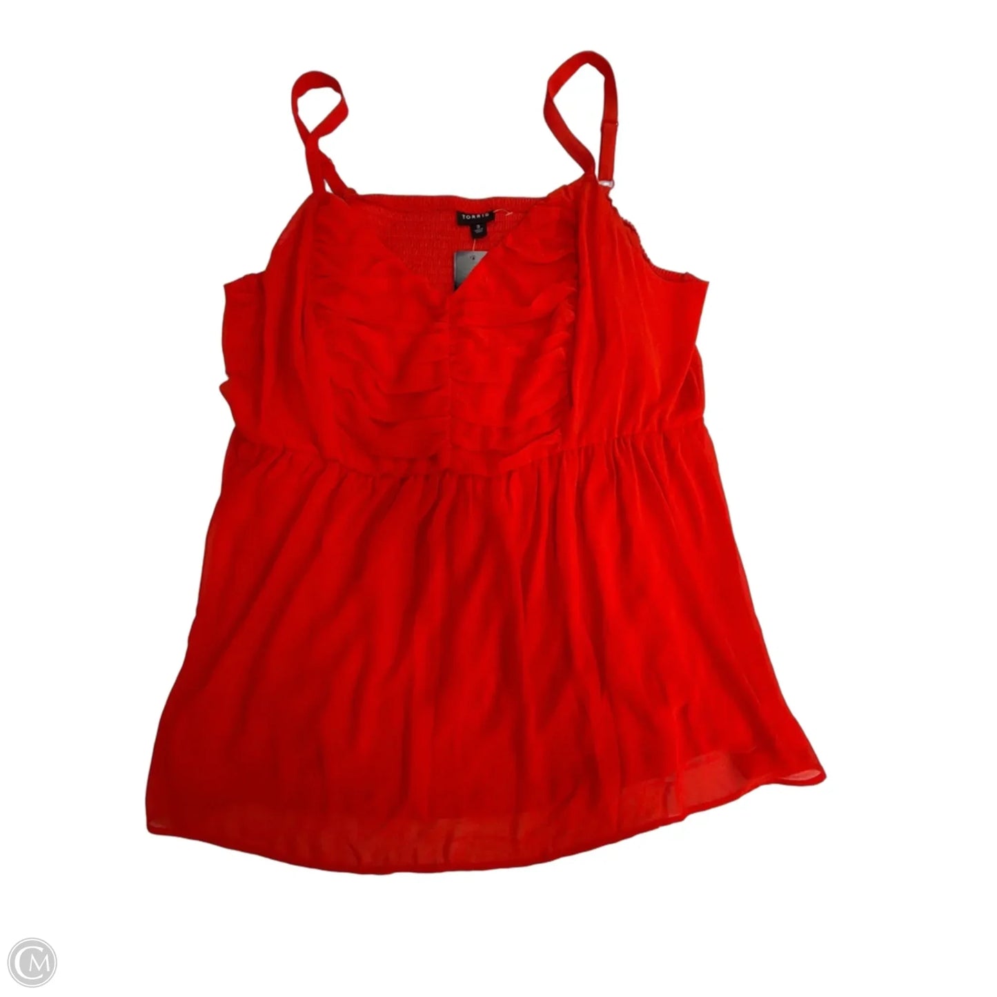 Tank Top By Torrid In Orange, Size: 3x