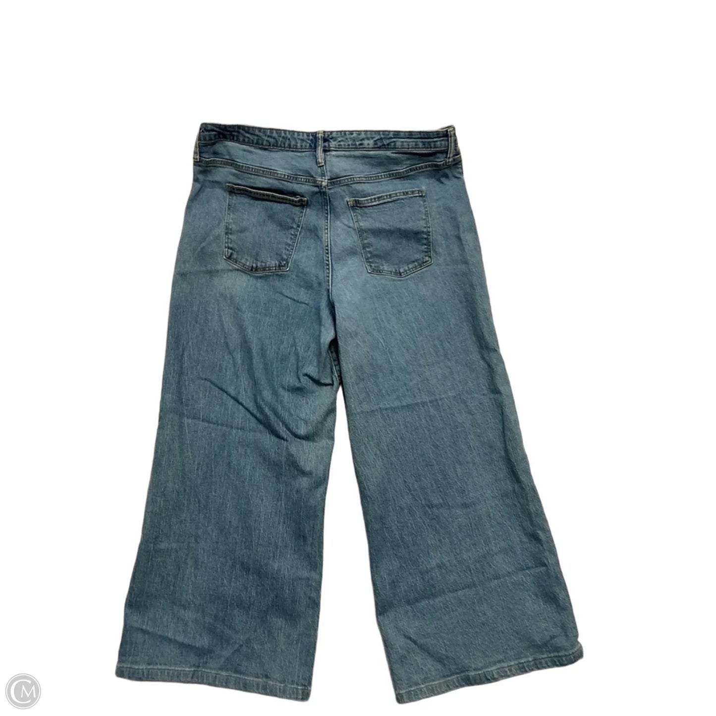 Jeans Wide Leg By A New Day In Blue Denim, Size: 18