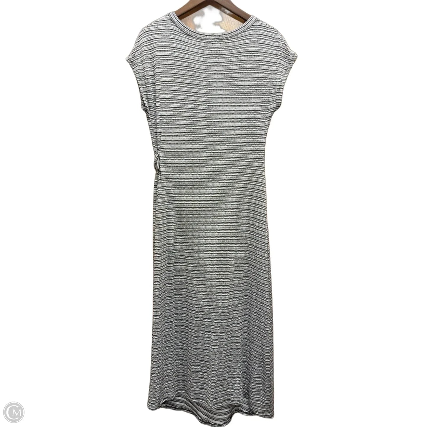 Dress Casual Maxi By See You Monday In Black & White, Size: L