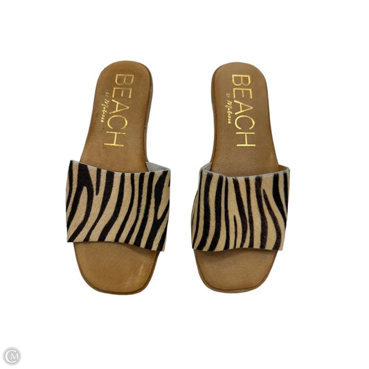 Sandals Flats By Matisse In Animal Print, Size: 9