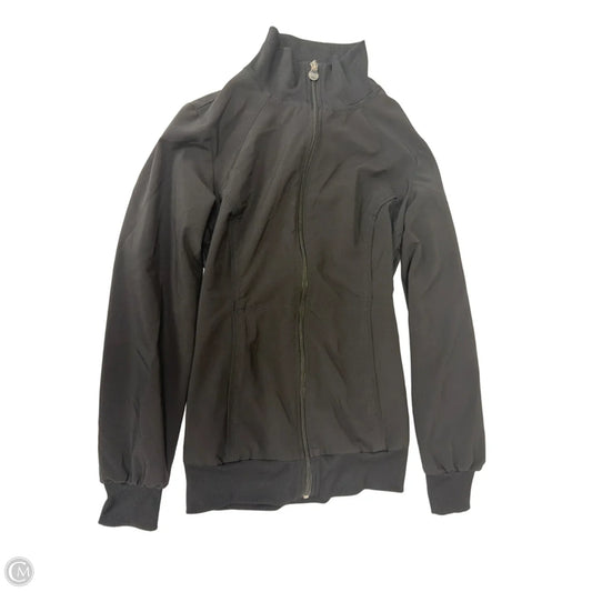 Athletic Jacket By Cherokee In Black, Size: Xxs