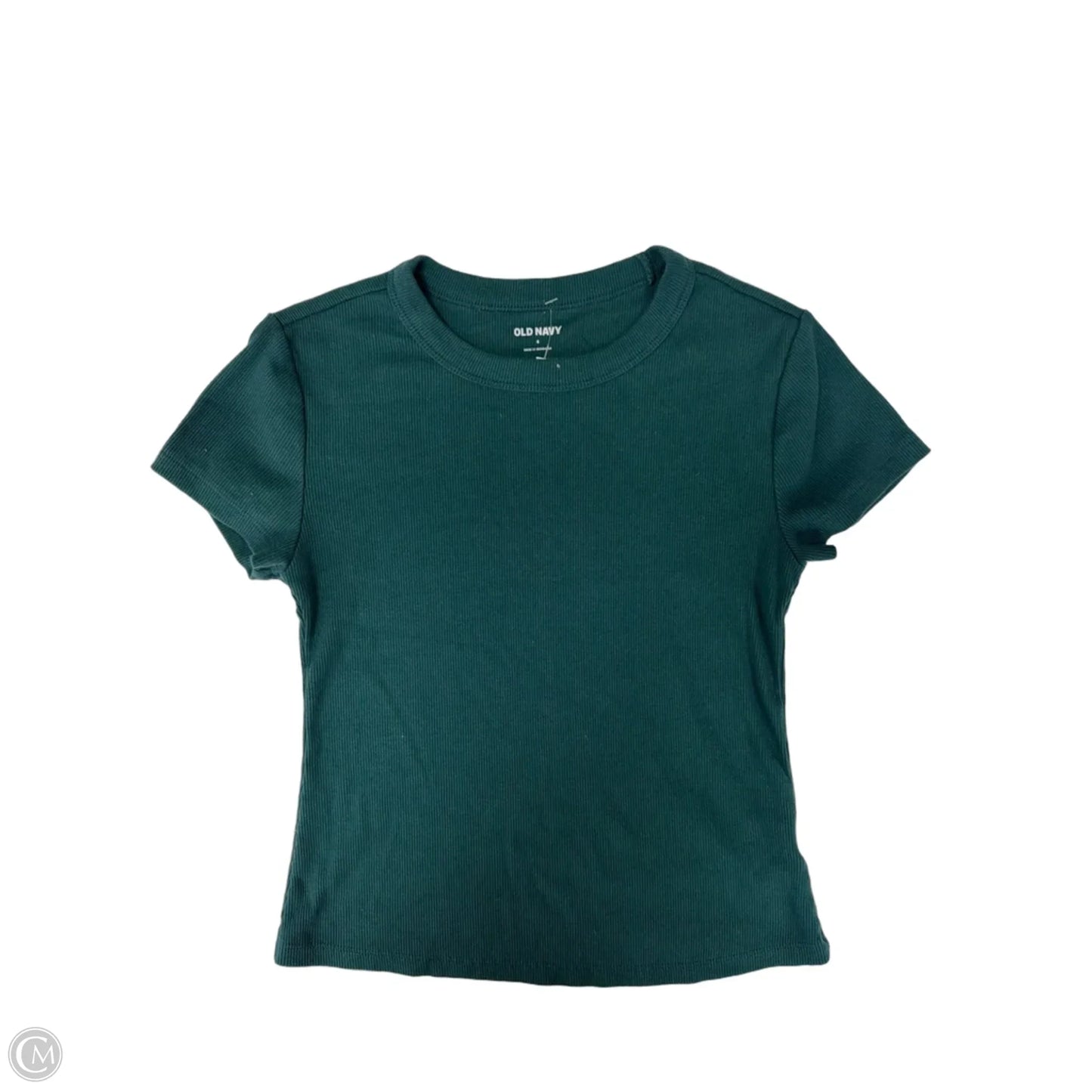 Top Short Sleeve By Old Navy In Green, Size: S