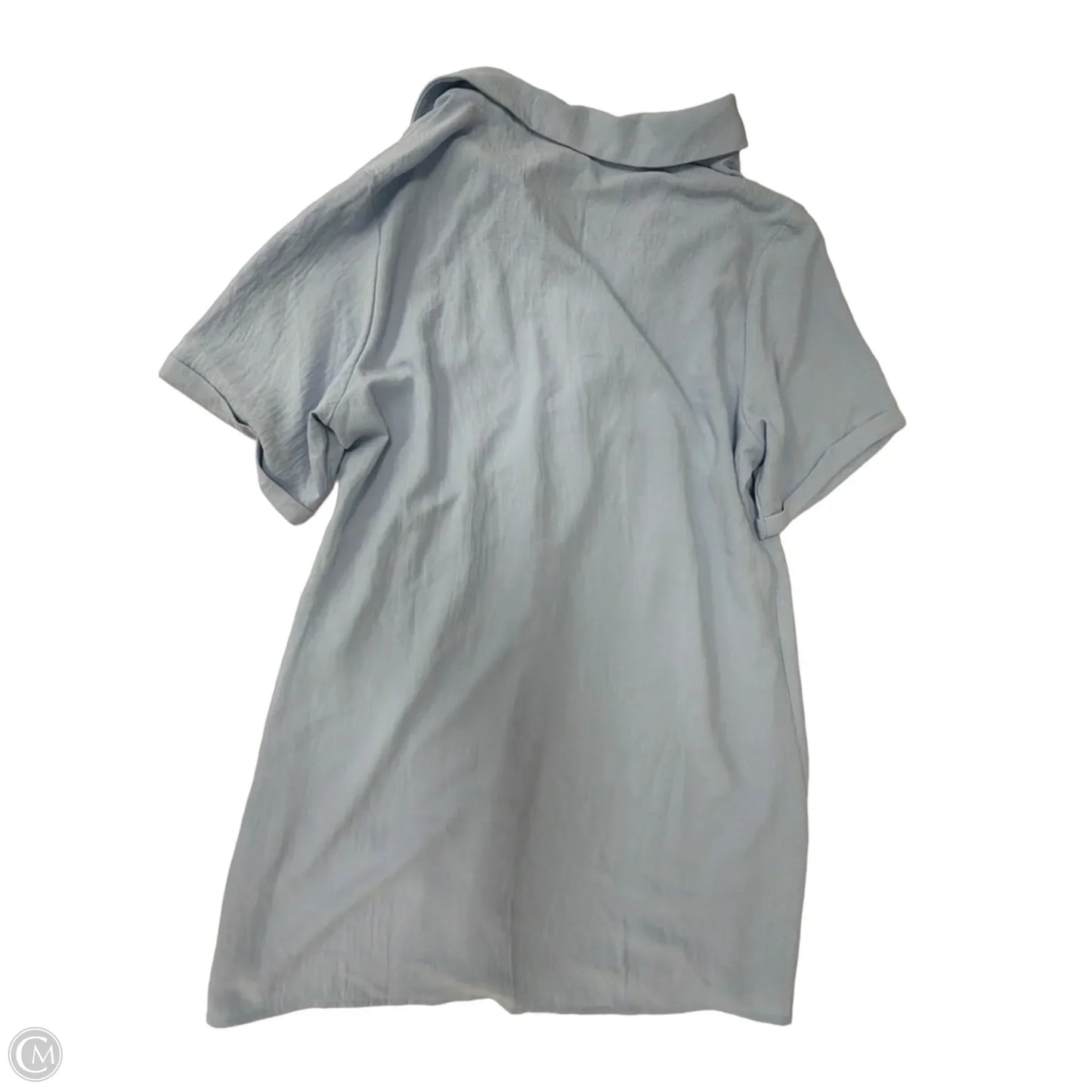 Dress Casual Midi By Cmf In Blue, Size: L