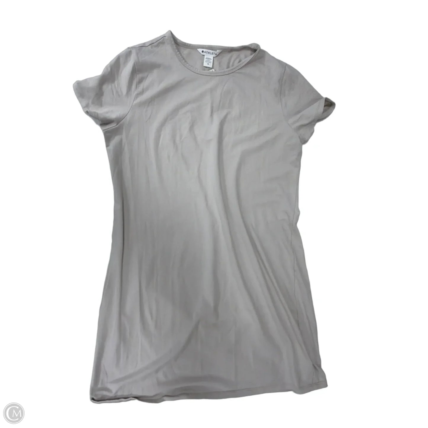 Dress Casual Midi By Athleta In Grey, Size: M
