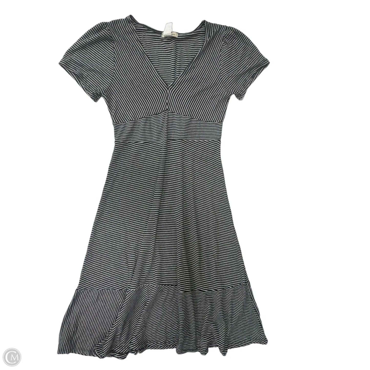 Dress Casual Midi By Rolla Coster In Striped Pattern, Size: L