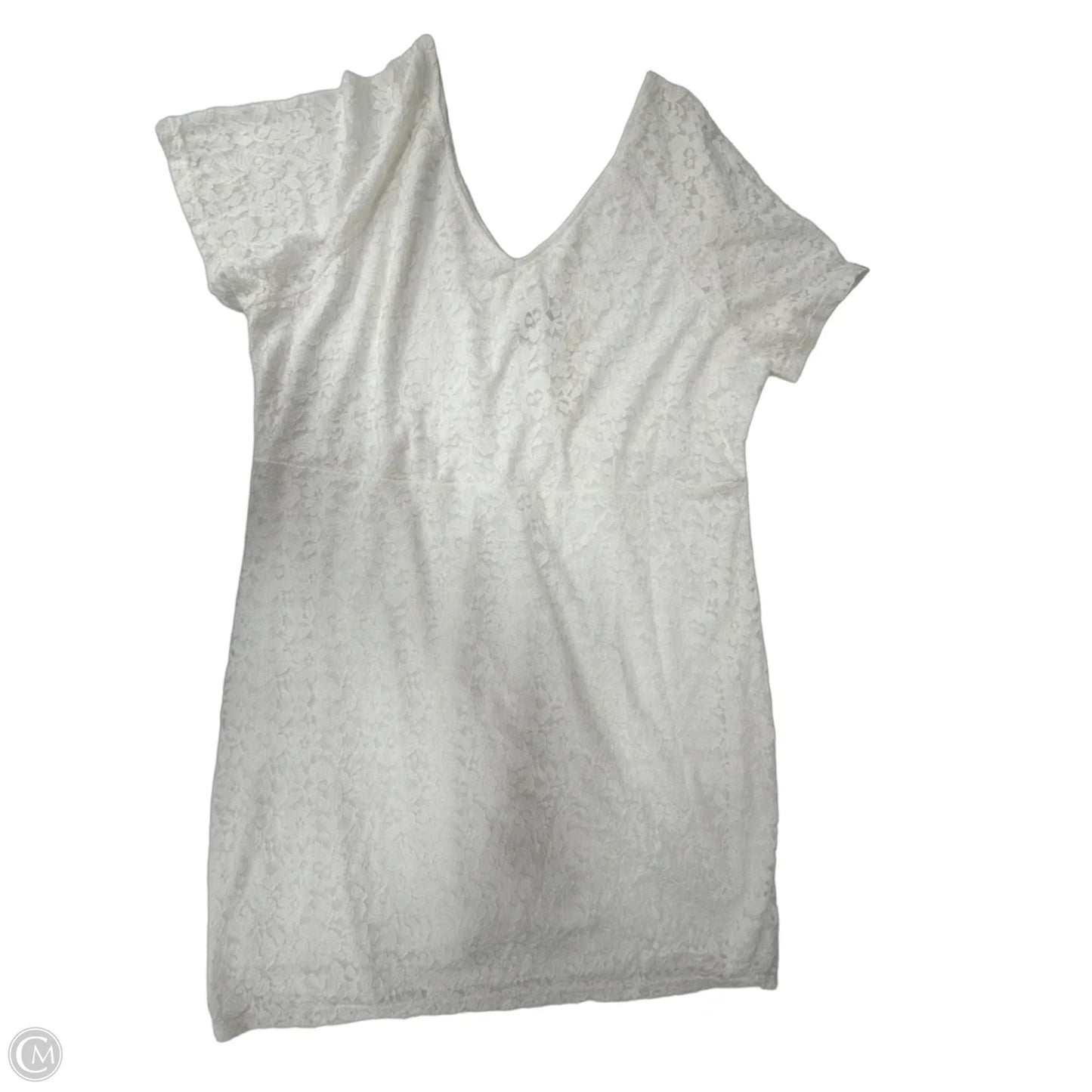 Dress Casual Midi By Agnes Orinda In White, Size: 4