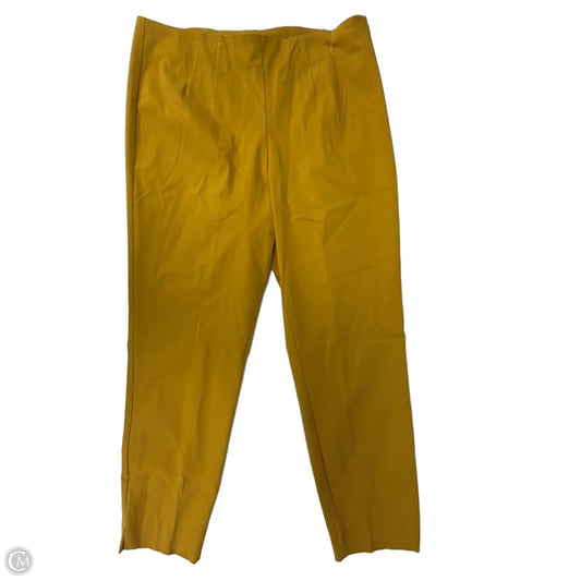 Pants Chinos & Khakis By Time And Tru In Yellow, Size: 16