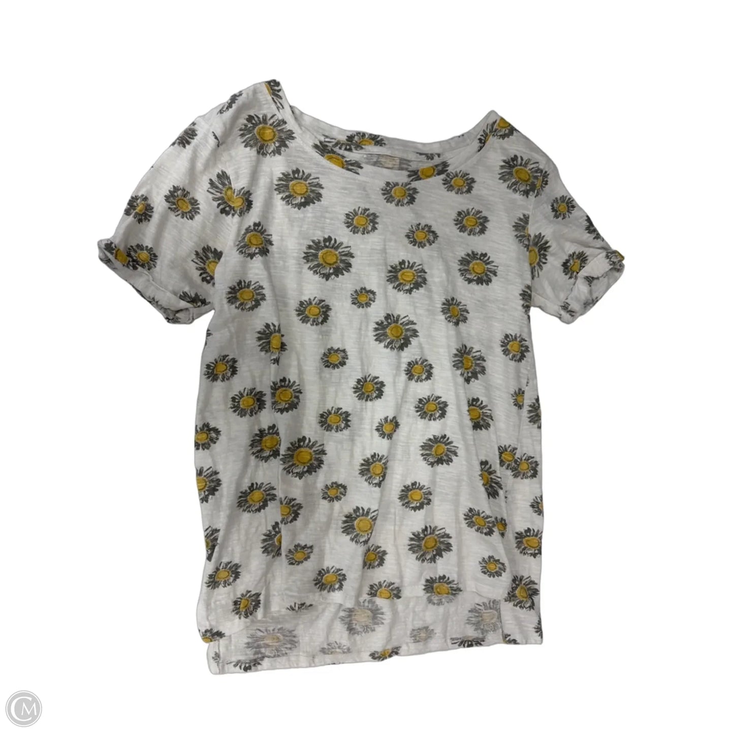 Top Short Sleeve By The Sweatshirt Project In Floral Print, Size: S