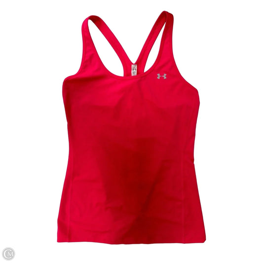 Athletic Tank Top By Under Armour In Pink, Size: Xs